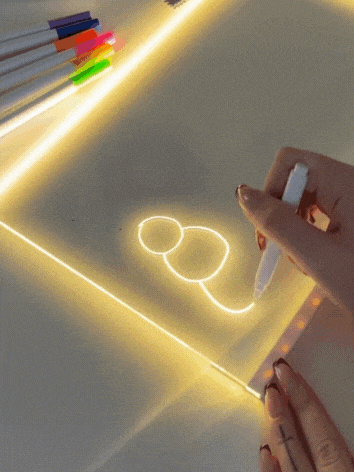 LumiGlow Kids LED Artboard
