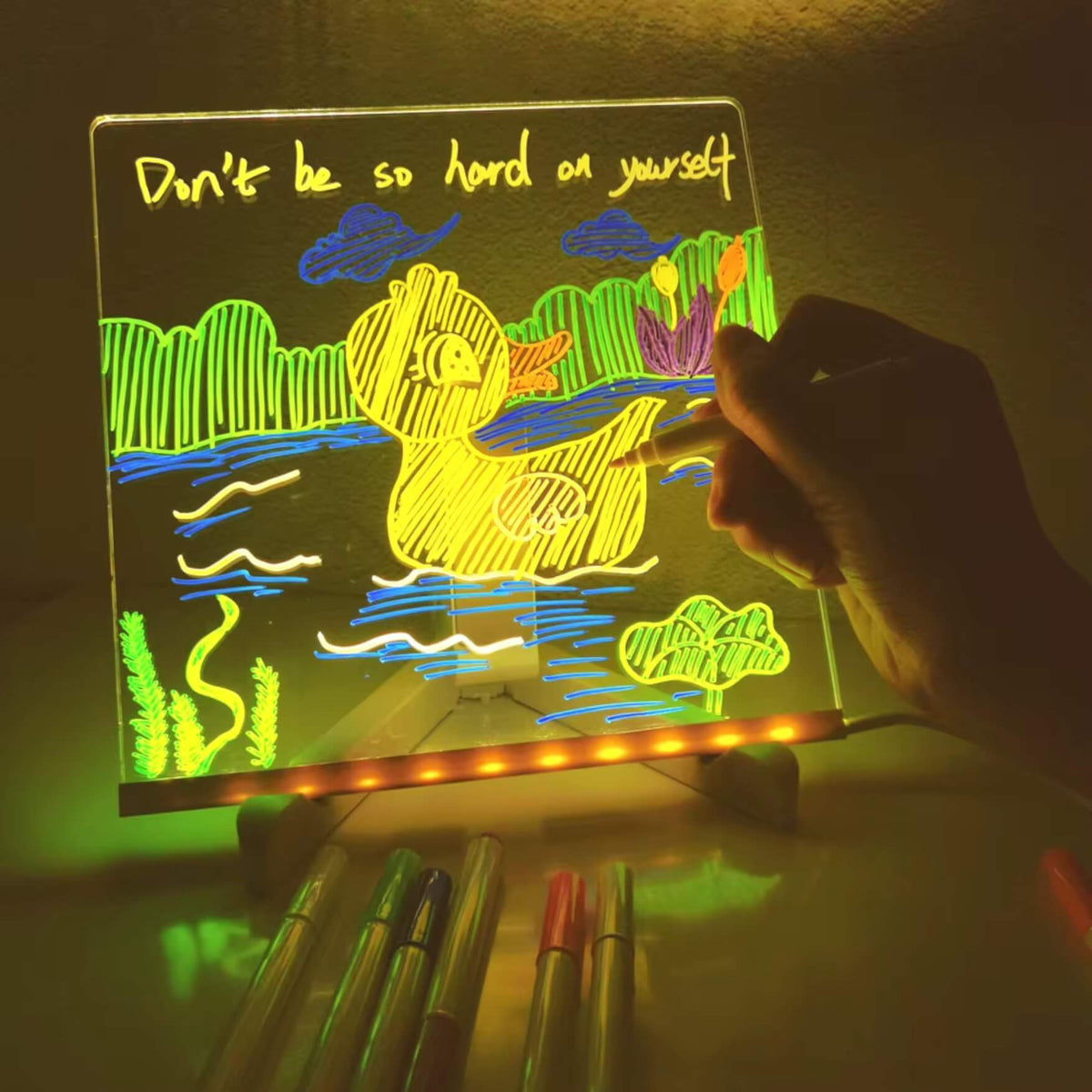 LumiGlow Kids LED Artboard