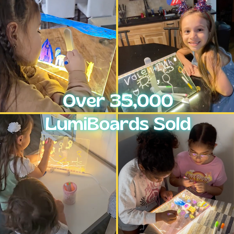 LumiGlow Kids LED Artboard